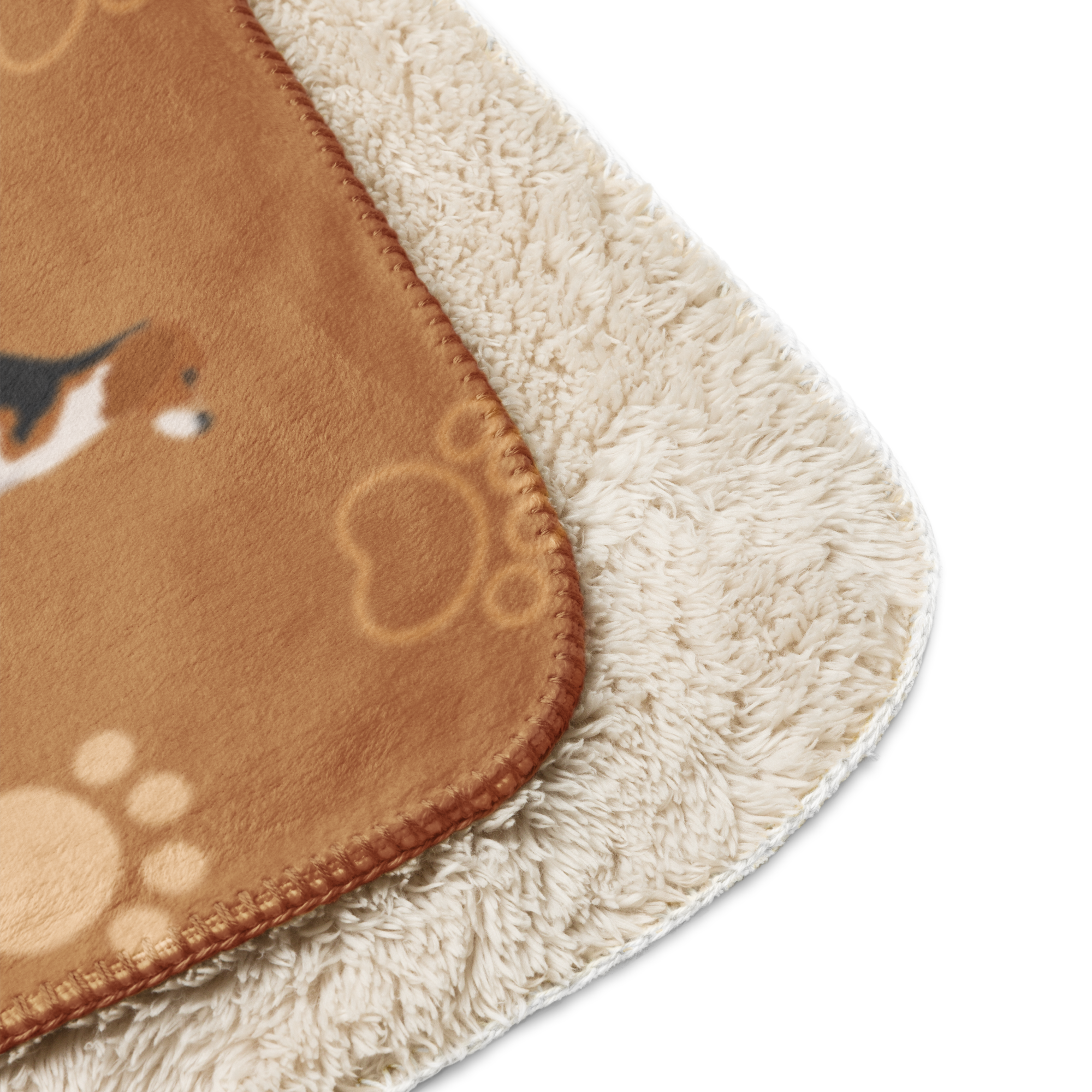 'Kindness Ranch' Beagle Sherpa Blanket