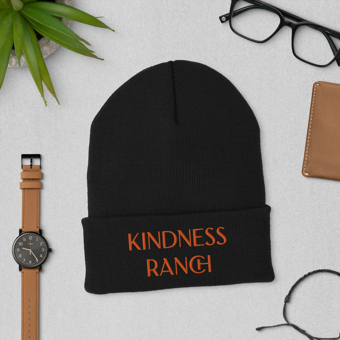 Kindness Ranch Cuffed Beanie