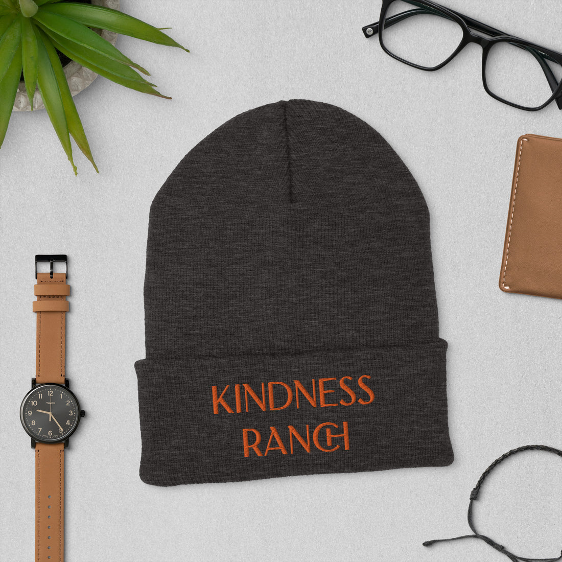 Kindness Ranch Cuffed Beanie
