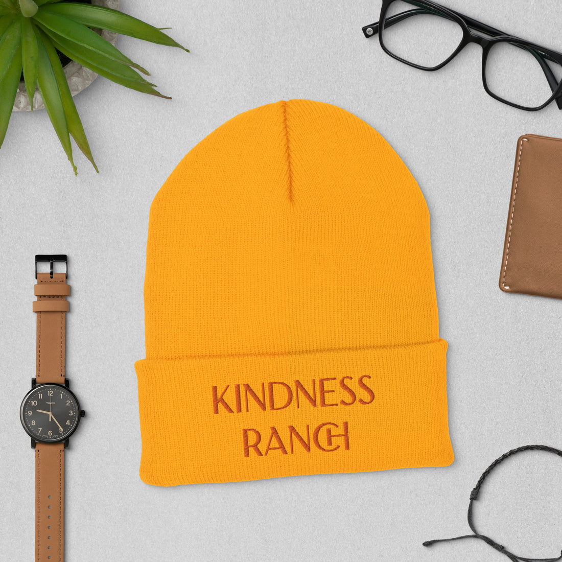 Kindness Ranch Cuffed Beanie
