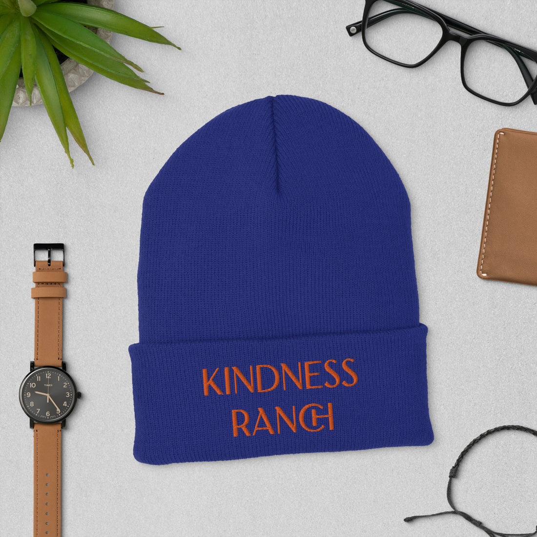 Kindness Ranch Cuffed Beanie