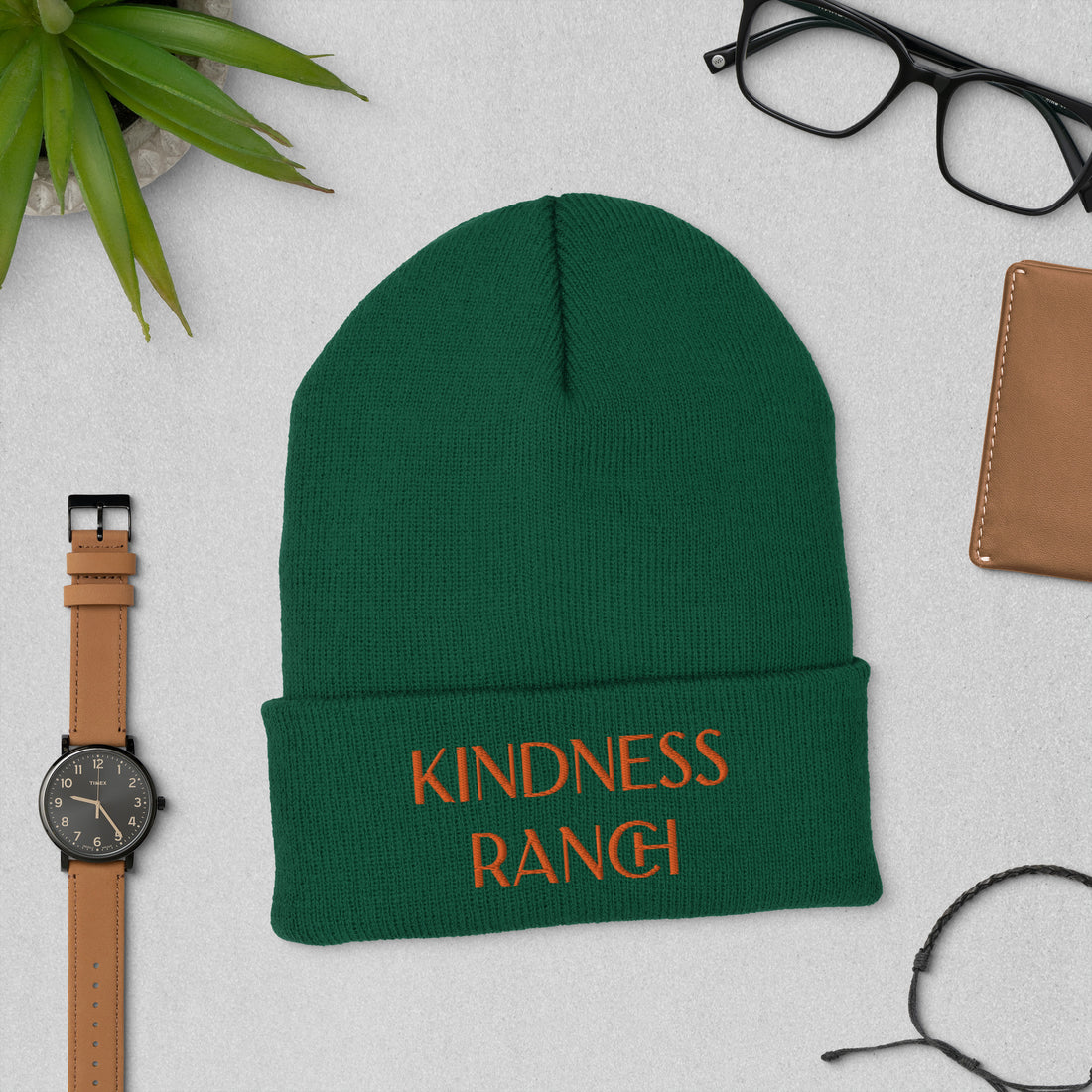 Kindness Ranch Cuffed Beanie
