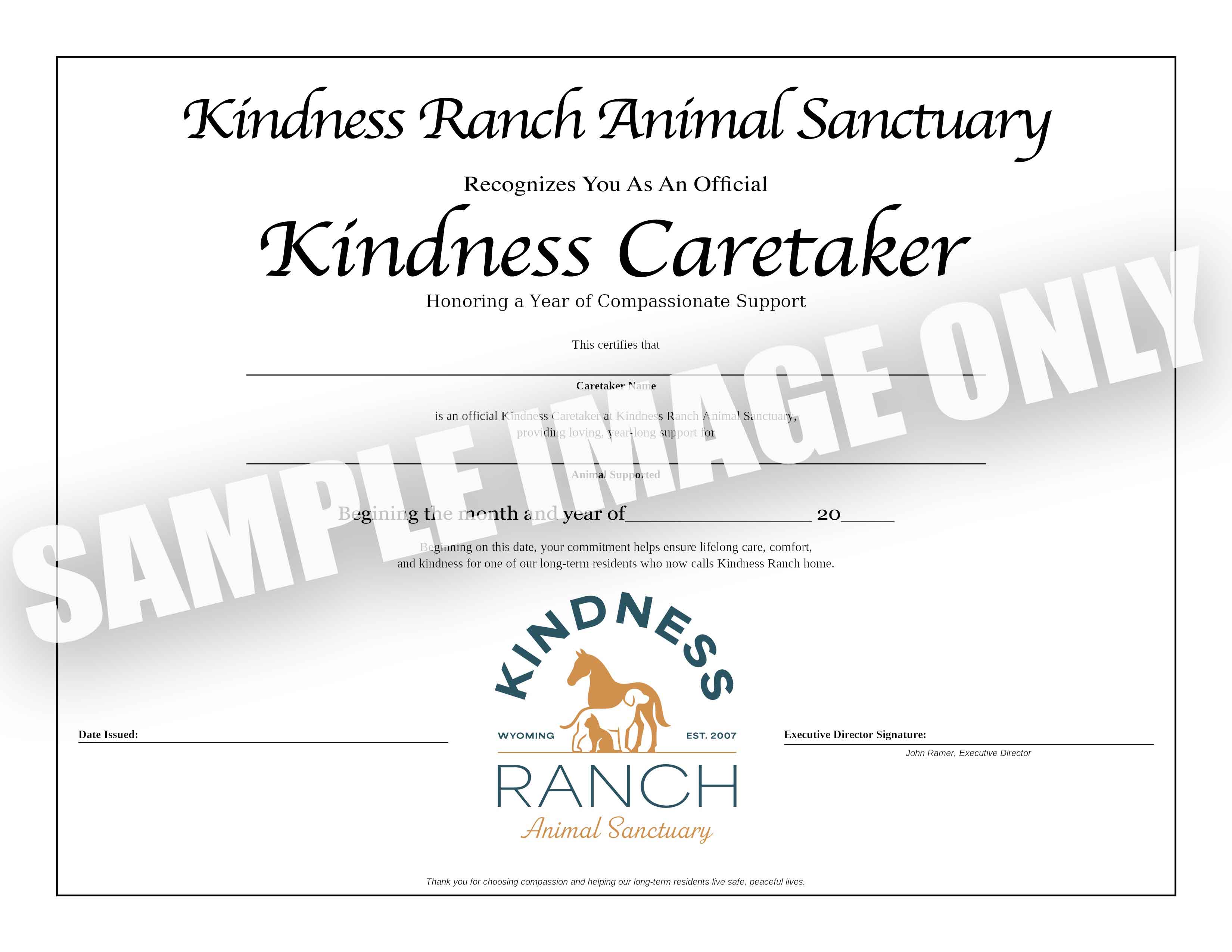 Kindness Caretaker
