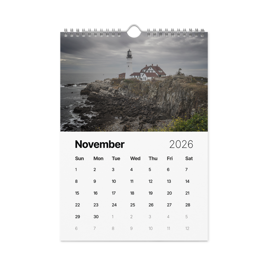 Kindness in Focus Wall calendar (2026)