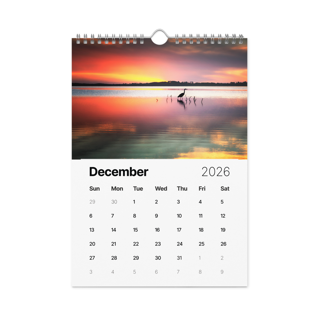 Kindness in Focus Wall calendar (2026)