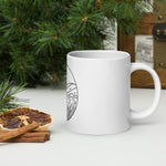 Load image into Gallery viewer, Kindness Ranch &quot;Adopt Compassion, Rescue Love&quot; White glossy mug
